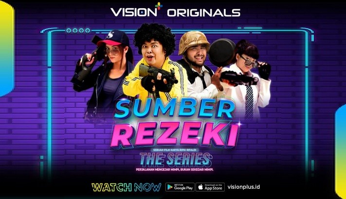 Aktifkan Vision+ Premium, Ada Sumber Rezeki sampai Drakor Seru Nunggu Kamu!