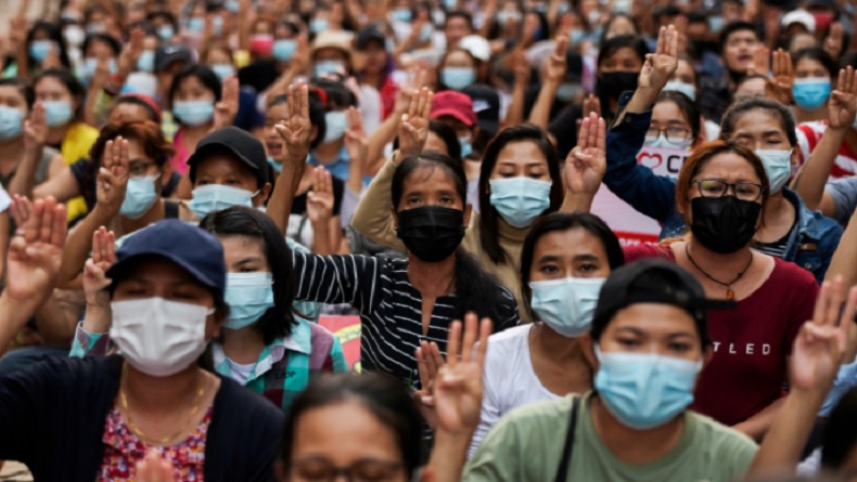 Uni Eropa Siap Jatuhkan Sanksi kepada 11 Pejabat Junta Militer Myanmar