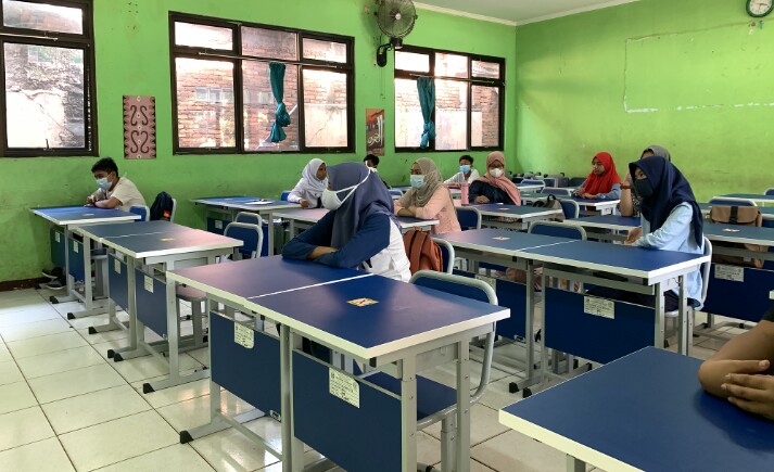Pemkot Bekasi Izinkan 110 Sekolah Gelar Pembelajaran Tatap Muka