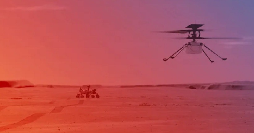 NASA Berencana Uji Terbang Prototype Helikopter Ingenuity di Mars