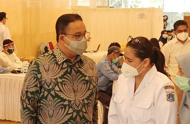 Anies Baswedan Siapkan 5.200 Vaksin Covid untuk  Jurnalis