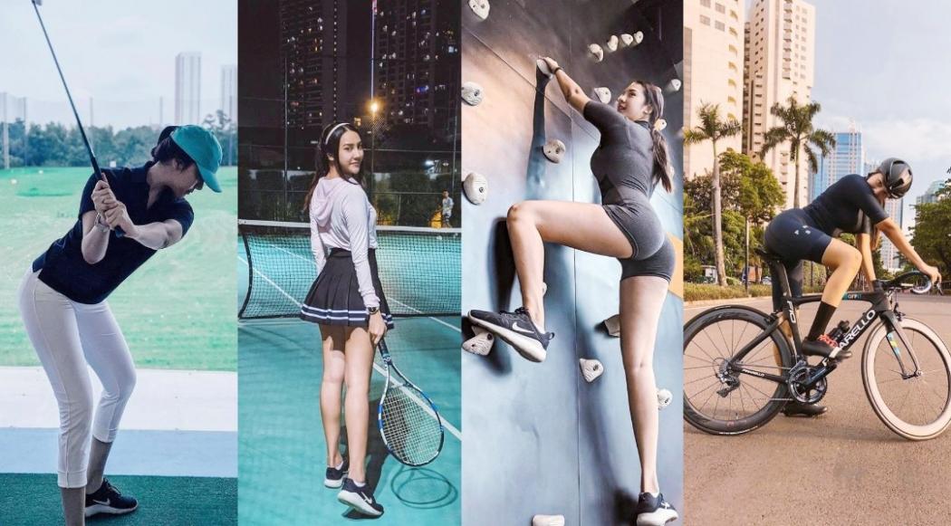 Intip 4 Gaya Seksi Anya Geraldine saat Olahraga, Bikin Netizen Ikut Berkeringat 
