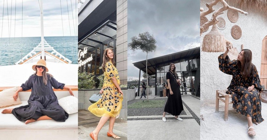 Hamil Anak Kedua, Begini 4 Gaya Paula Verhoeven dengan Balutan Dress Cantik 