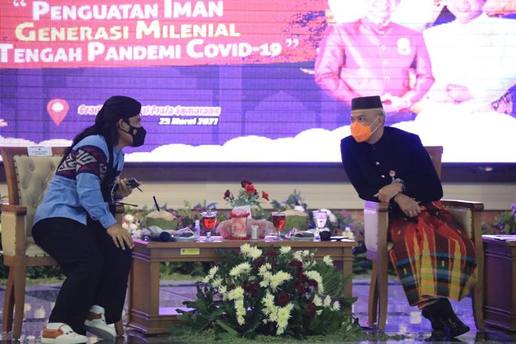 Gus Miftah ke Ganjar: Cintaku Padamu Tak Seindah Surat Cinta untuk Starla, tapi...