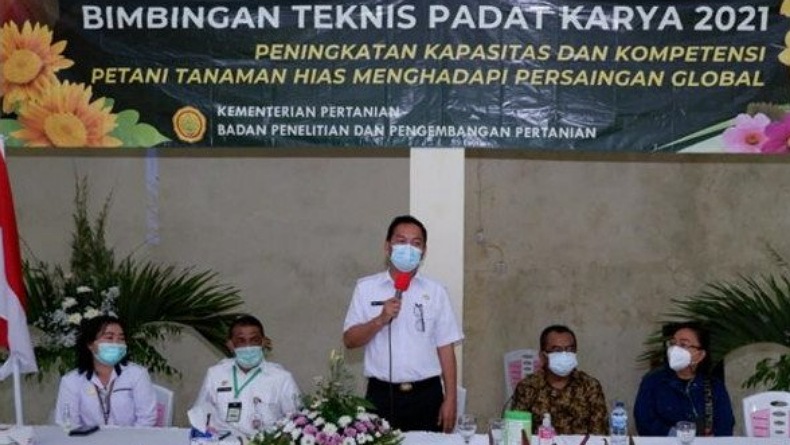 Pemkot Tomohon Optimistis Kerja Sama dengan Kementan Sejahterakan Petani Bunga 