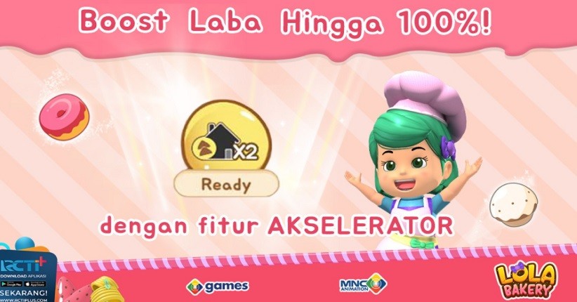 Berikut Tips Menambah Perolehan Laba dengan Cepat dalam Game Lola Bakery, Mainkan Sekarang di Aplikasi RCTI+