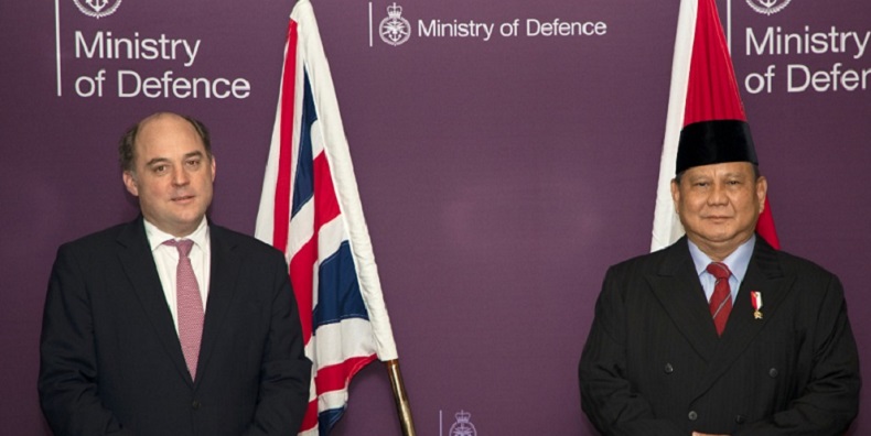Kerja Sama Bilateral, Prabowo Temui Menhan Inggris
