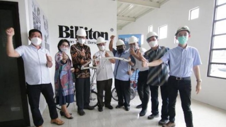 Keren, Sepeda Lipat Billiton Karya Anak Belitung Siap Bersaing di Pasar Internasional