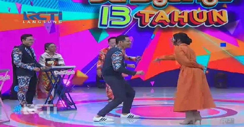 Hadir di HUT ke-13 Dahsyat, Pemeran Ikatan Cinta Tampil Modis