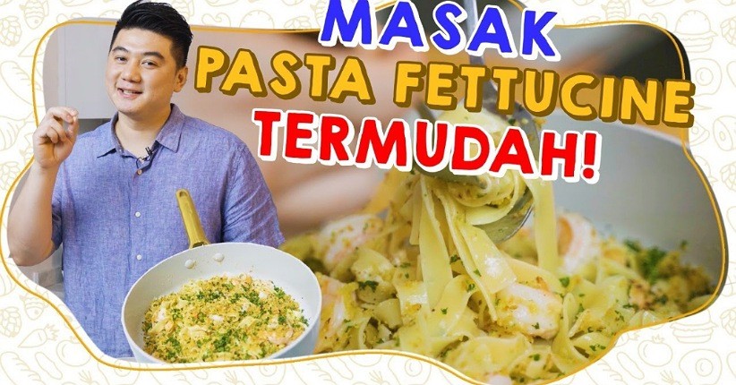 Chef Arnold Ungkap Rahasia Masak Pasta Fettuccine Terenak dan Mudah