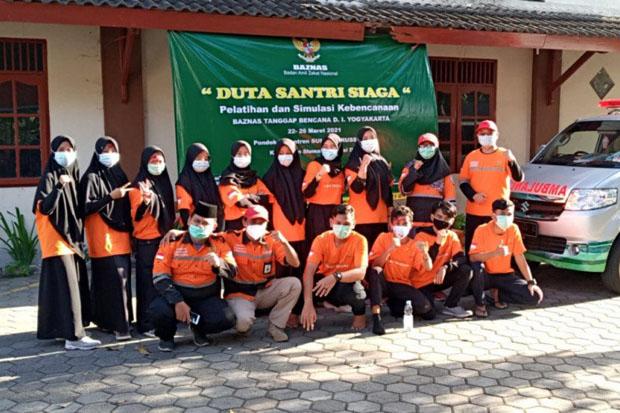 Duta Santri Siaga Dibekali Kesiapsiagaan Bencana