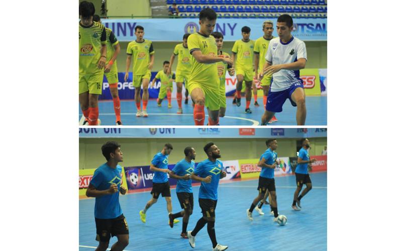 Final Four Liga Futsal Profesional 2020: Duel Black Steel dan Bintang Timur Terapkan Prokes Ketat