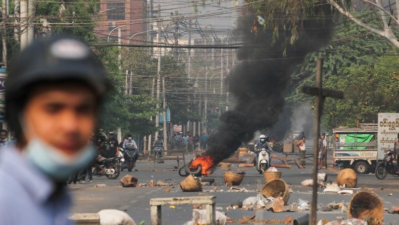 Bentrok Aparat dan Pendemo di Kota Taze Myanmar, 11 Orang Tewas