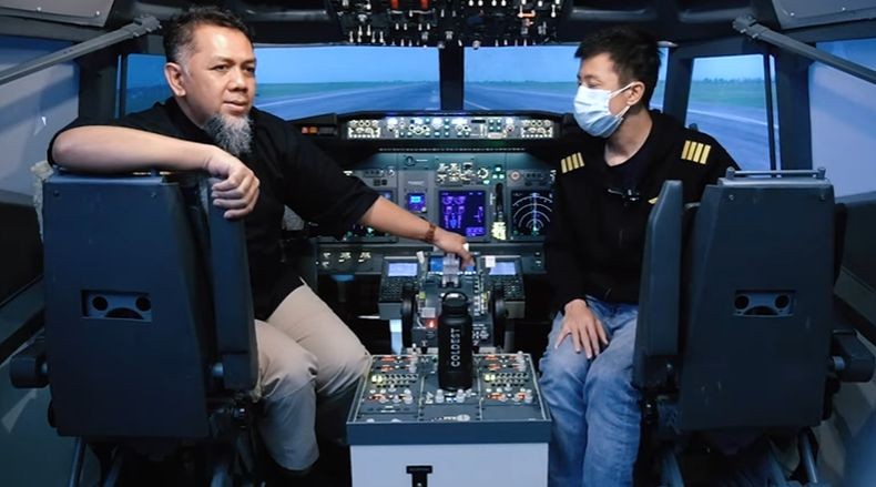 Selain Dilintasi Rudal, Pilot Indonesia Ceritakan Daratkan Pesawat dalam Kondisi Semua Lampu Mati