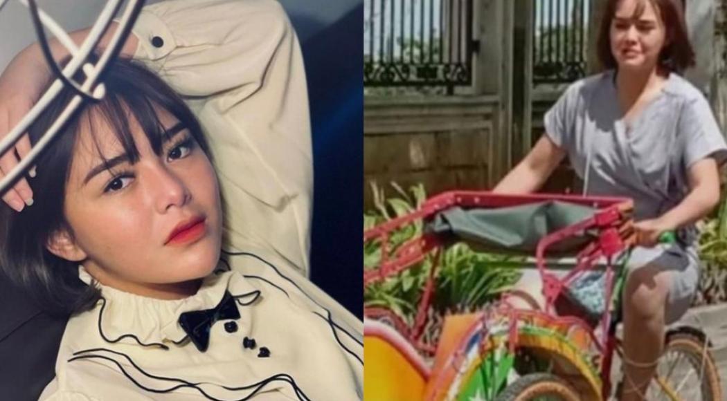 Viral Amanda Manopo Gowes Becak di Lokasi Syuting Ikatan Cinta, Netizen: Ya Allah Tarifnya Berapa Itu