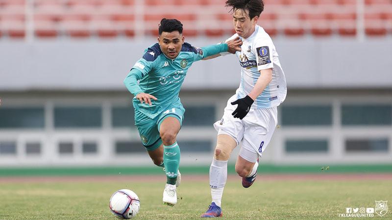 Debut, Asnawi Mangkualam Jadi Starter dan Bawa Ansan Greeners Menang di Piala FA Korea
