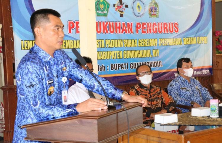 Bupati Gunungkidul Sunaryanta Ajak Warga Perantauan Bersabar Tidak Mudik Lebaran 2021