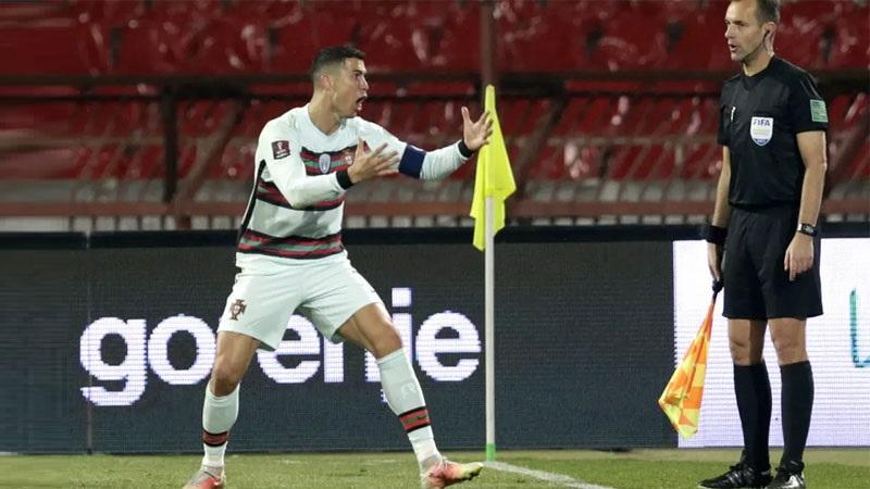 Bola Sudah Lewat Garis, Cristiano Ronaldo Ngamuk Golnya Tak Dianggap