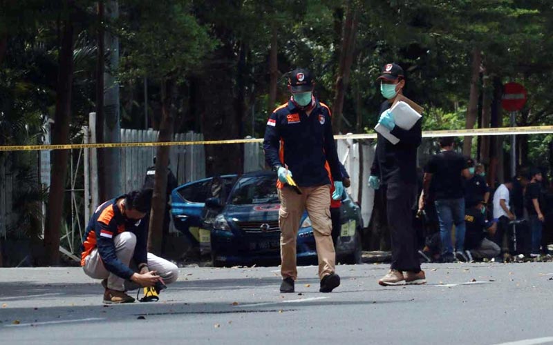 Polri: Empat Tersangka Bom Makassar Pernah Ikut Baiat JAD