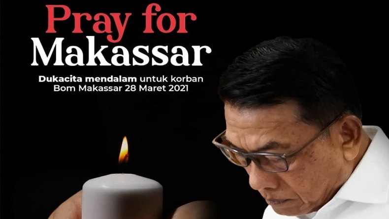 Moeldoko dan AHY Kecam Bom Makassar