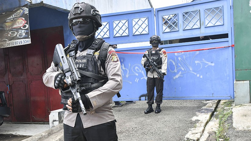 Densus 88 Temukan Poster Habib Rizieq dan FPI di Kontrakan Terduga Teroris Ciputat