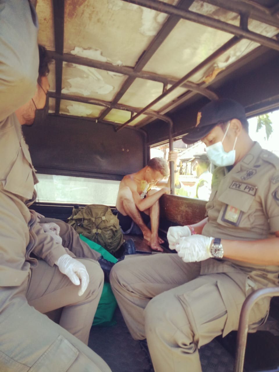 Diduga Depresi, Bule Denmark Mengamuk di Pantai Sanur Denpasar