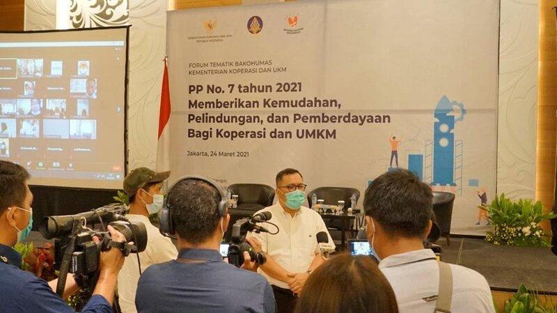 KemenkopUKM Sosialisasikan PP No 7 Tahun 2021 agar Tahap Implementasi Berjalan Optimal