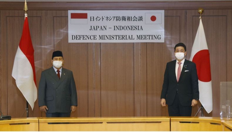 Prabowo dan Menhan Jepang Sepakat Menentang Provokasi China di Perairan Sengketa