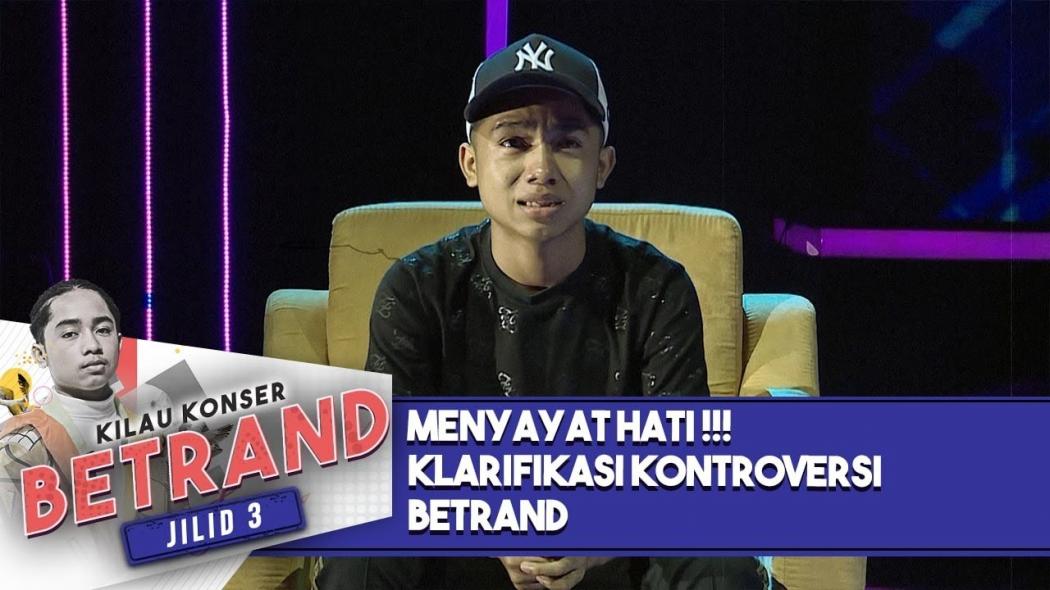 Betrand Curahkan Isi Hatinya Sambil Menangis di Kilau Konser Jilid 3