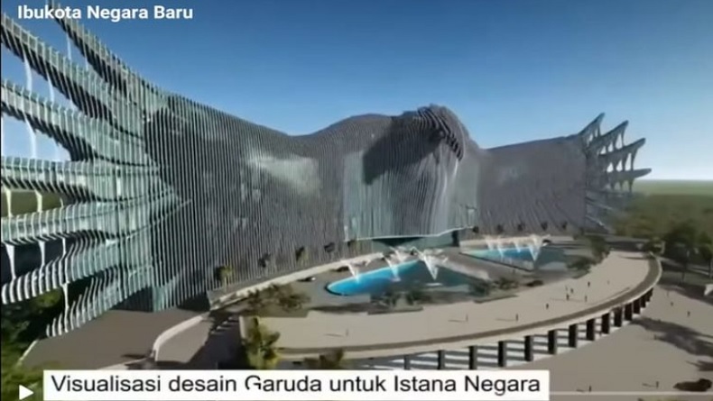 Viral, Desain Garuda di Ibu Kota Negara Baru Ramai Dikritik