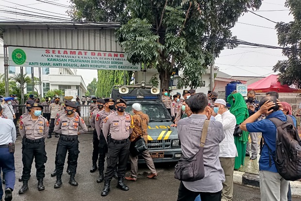 Antisipasi Ancaman Teror, Polda Metro Jaya Perketat Pengamanan Sidang Habib Rizieq