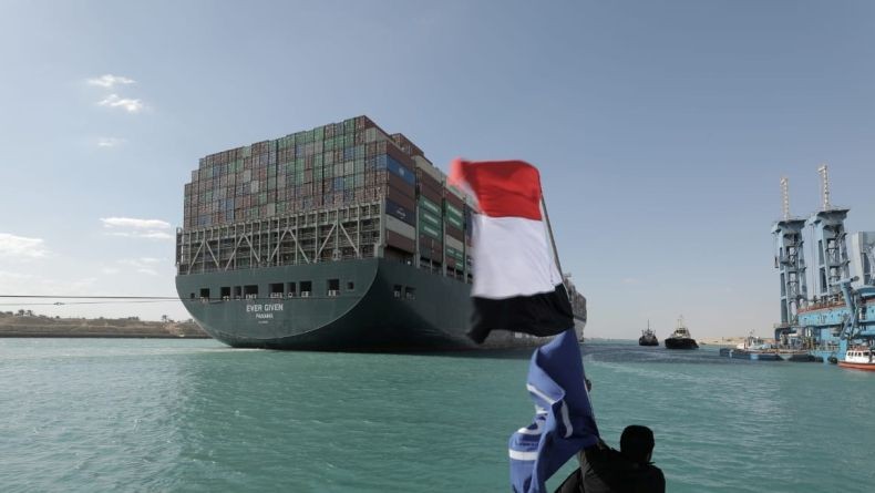 Mesir Sita Kapal Ever Given yang Sumbat Terusan Suez sampai Kerugian Rp13 Triliun Dibayar