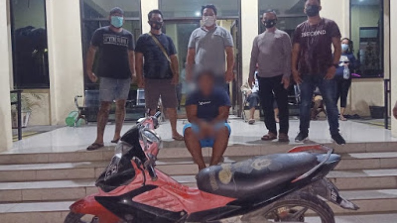 12 Hari Buron, Pencuri Motor di Bitung Ditangkap