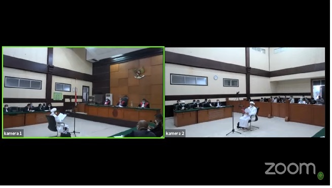  PN Jaktim Tak Siarkan Langsung Sidang Lanjutan Habib Rizieq