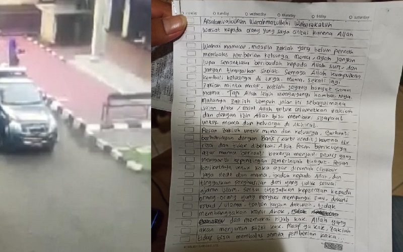Ini Isi Surat Wasiat Perempuan Terduga Teroris yang Terobos Mabes Polri