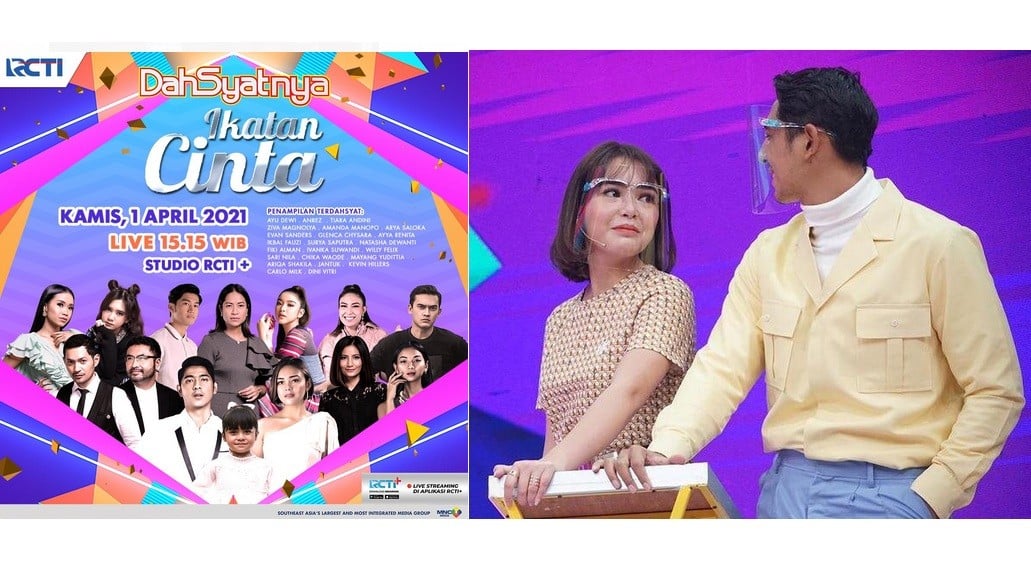 Sinetron Ikatan Cinta RCTI Dapat Rekor MURI, Aldebaran dan Andin Bahagia