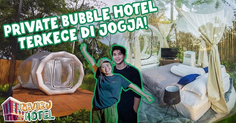 Ide Wisata di Yogyakarta, Asyik Menginap Dalam Balon Tepat Pinggir Sawah