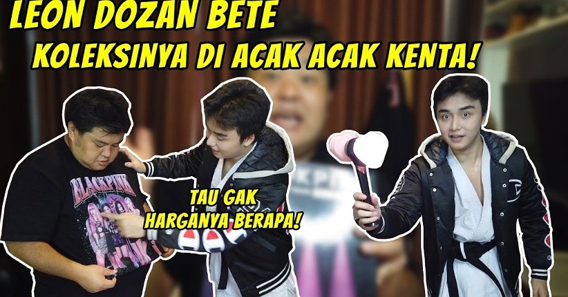 Kenta Incar Koleksi Merchandise Langka G-Dragon dan Blackpink Milik Leon Dozan