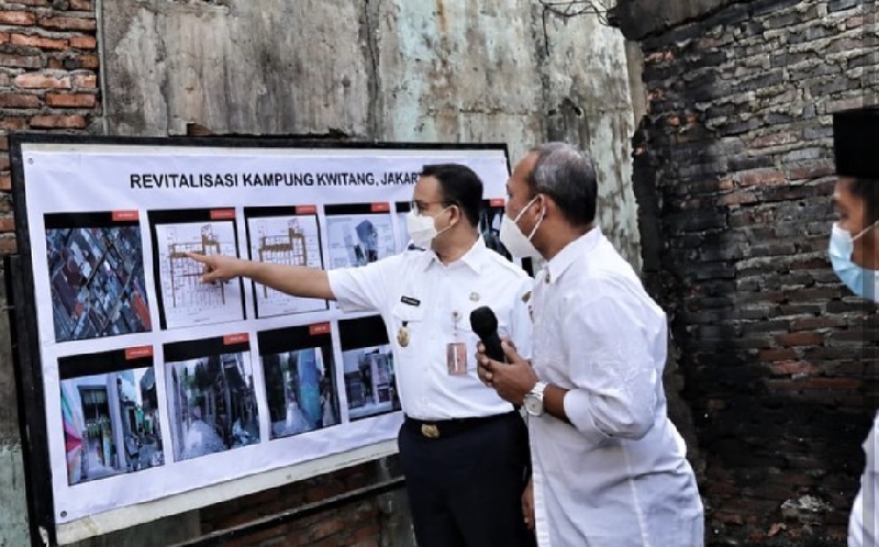 Revitalisasi Kampung Kwitang Dimulai, Anies: Target Selesai sebelum Idul Fitri
