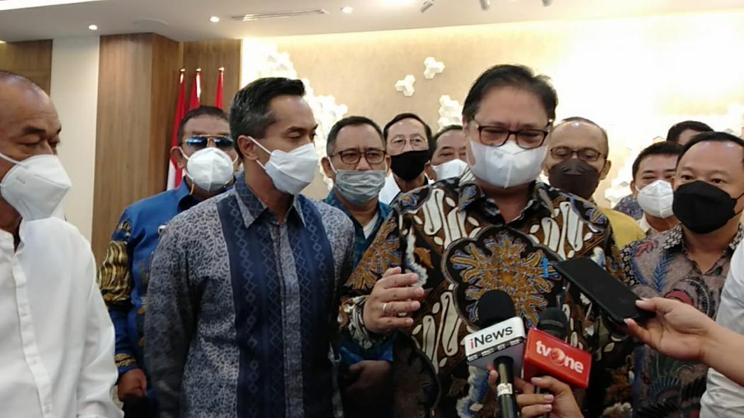 Anindya Bakrie Bertemu Menko Airlangga, Bahas Pemulihan Ekonomi