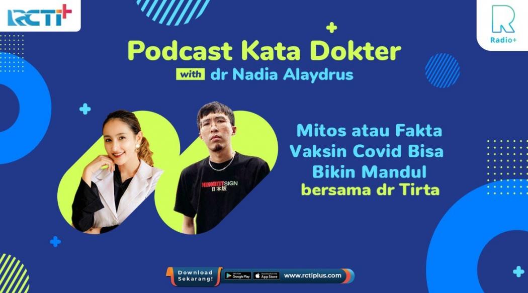 Vaksin Covid-19 Bisa Bikin Mandul? Begini Penjelasan dr. Tirta