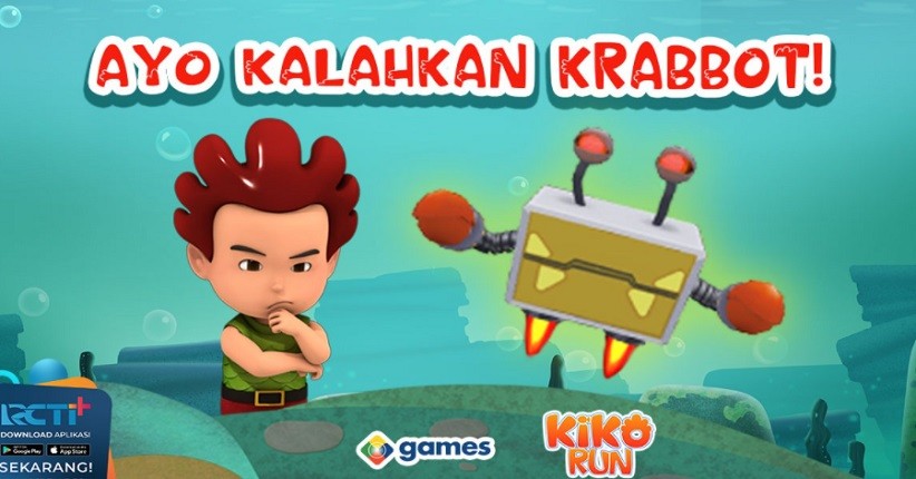  Bantu Kiko Kalahkan Krabot Jahat, Mainkan Kiko Run di Aplikasi RCTI+ Sekarang!