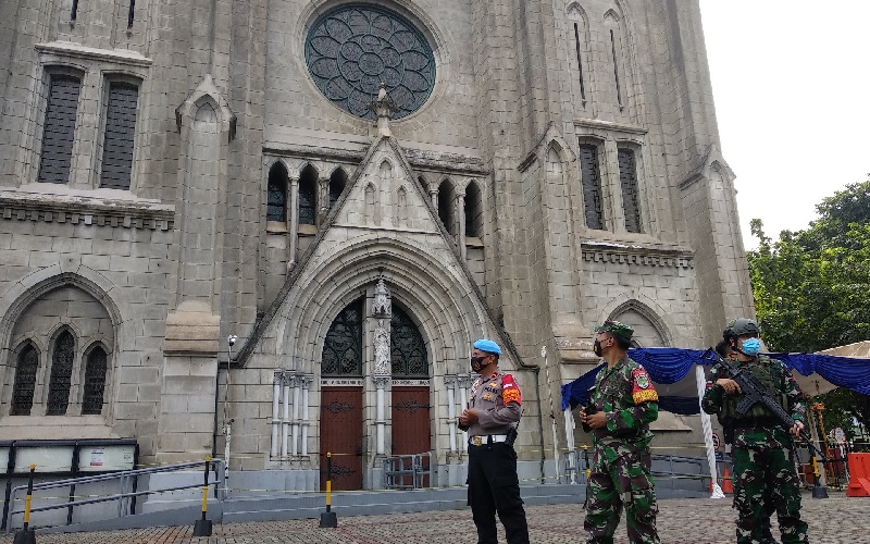Misa Paskah di Gereja Katedral, Jemaat Diminta Tak Bawa Barang Banyak