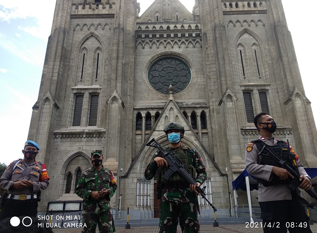 Polda Metro Jaya Kerahkan 2.496 Personel untuk Amankan Jumat Agung di Seluruh Gereja