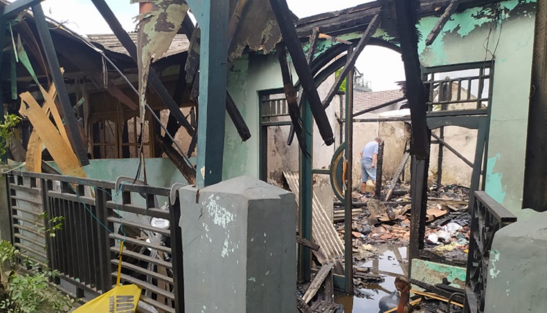7 Rumah di Asrama Polisi Tangerang Ludes Terbakar, 1 Orang Luka