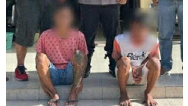 Mabuk lalu Main Pukul Orang, 2 Pemuda Bertato di Bitung Ditangkap Polisi