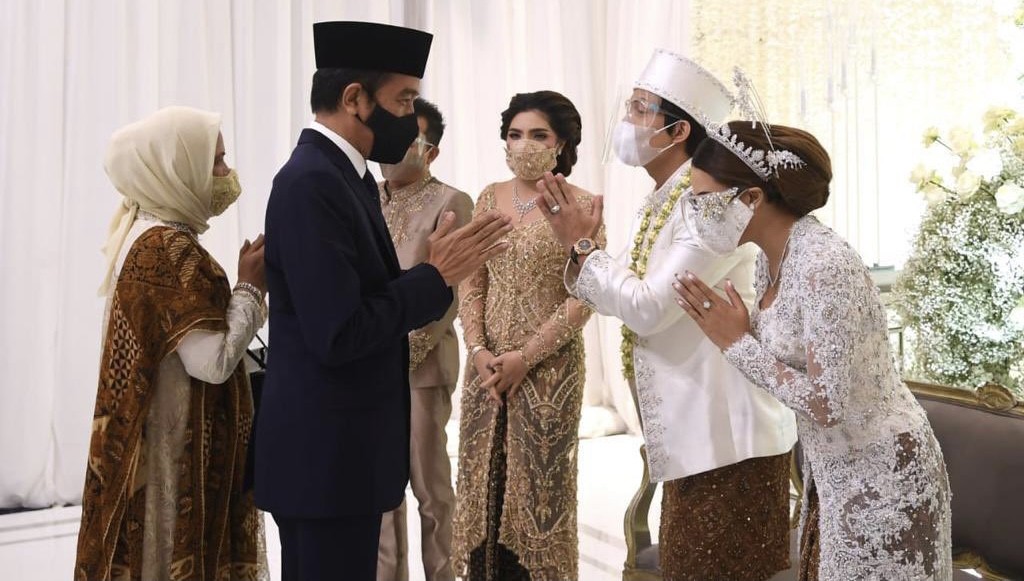 Bibir Bergetar Saat Ijab Kabul, Atta Halilintar Bahagia Jokowi Datang ke Pernikahannya   