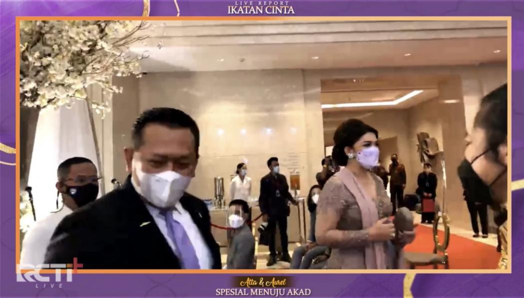 Ini Wejangan Kehidupan Rumah Tangga dari Bambang Soesatyo untuk Atta Halilintar dan Aurel Hermansyah