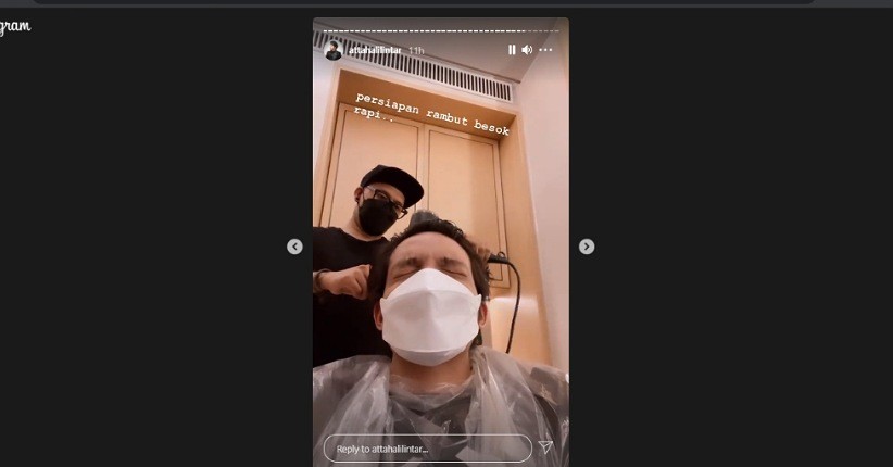 Atta Halilintar Ubah Gaya Rambut Tanpa Headband saat Akad Nikah, seperti Apa?
