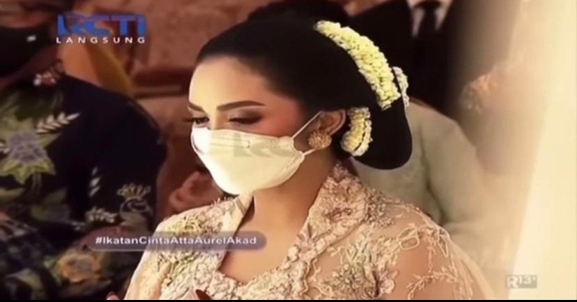 Ucapan Syukur Krisdayanti di Pernikahan Aurel dan Atta: Senang Alhamdulillah Jadi Suami Istri